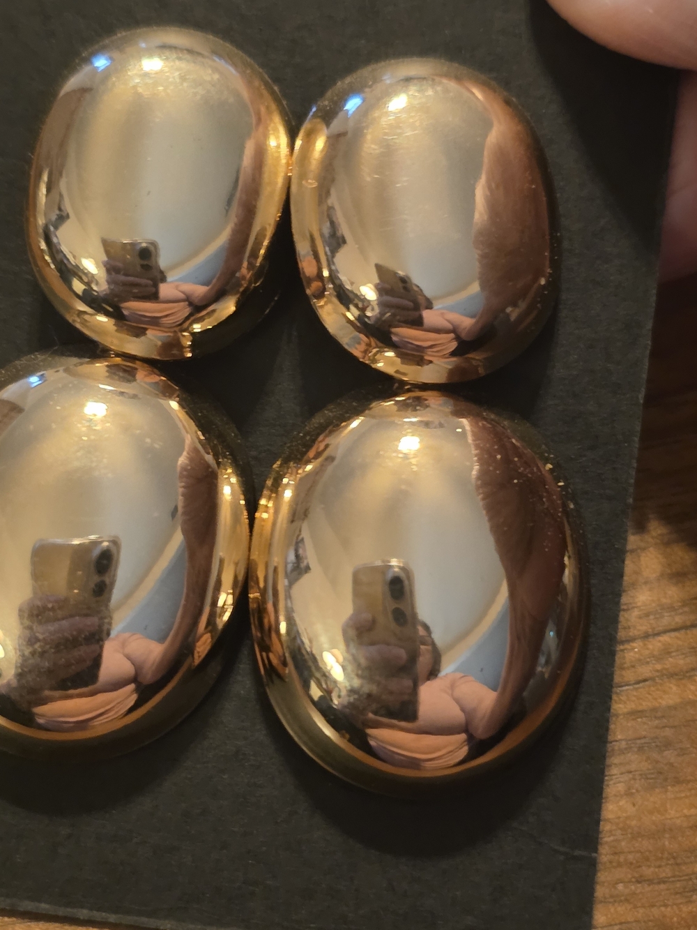 Gold Oval Decorative Cabinet Knobs - Home Accents